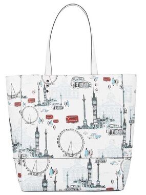 Harrods NEW London Icons Large Reversible Shopping Travel Tote